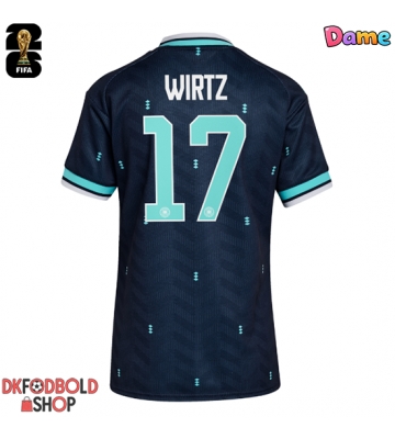 Tyskland Florian Wirtz #17 Udebanetrøje Dame VM 2026 Kort ærmer